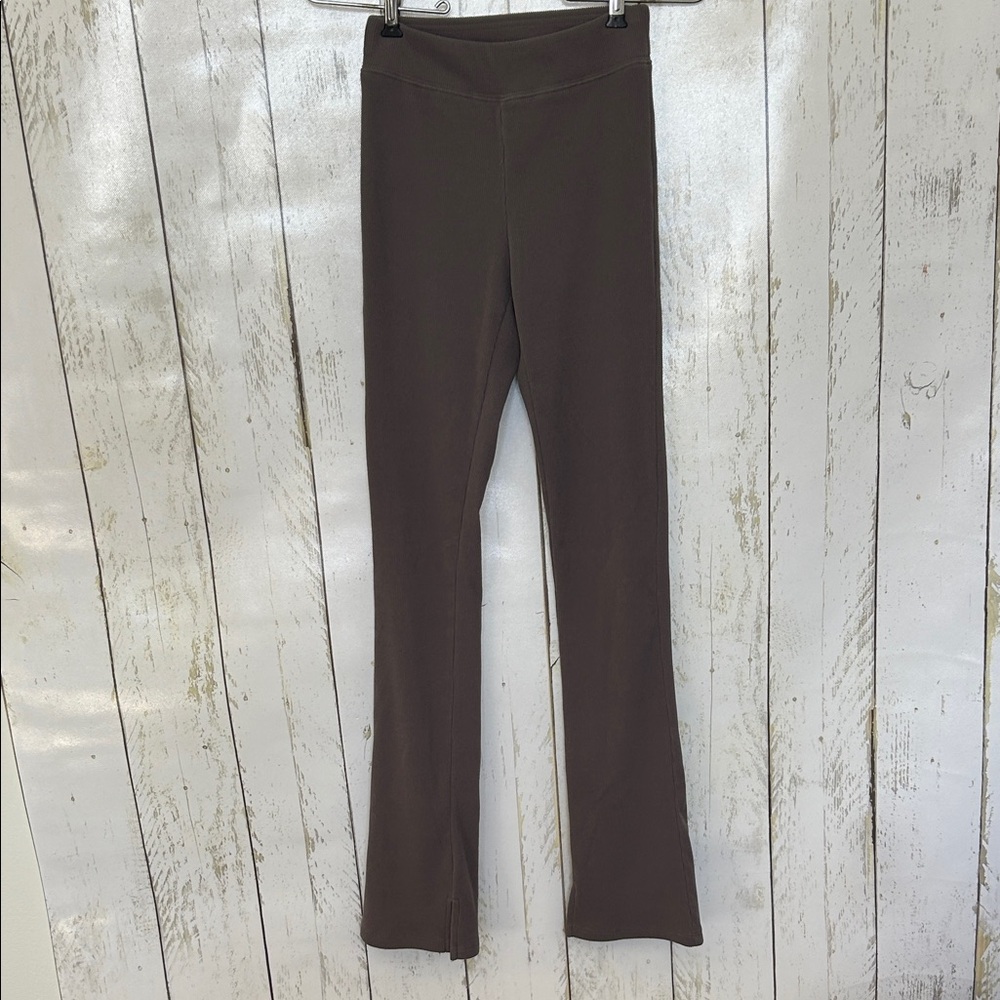 Wild Fable Gray Ribbed Leggings